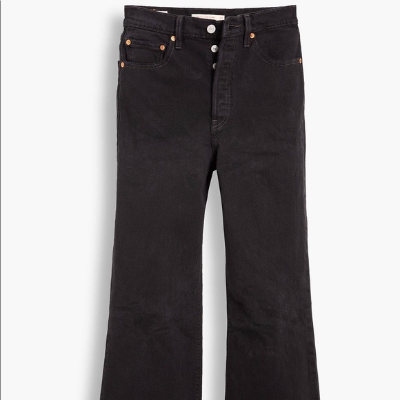 Levi’s Rib Cage Crop Flare Jeans - Picture 5 of 6